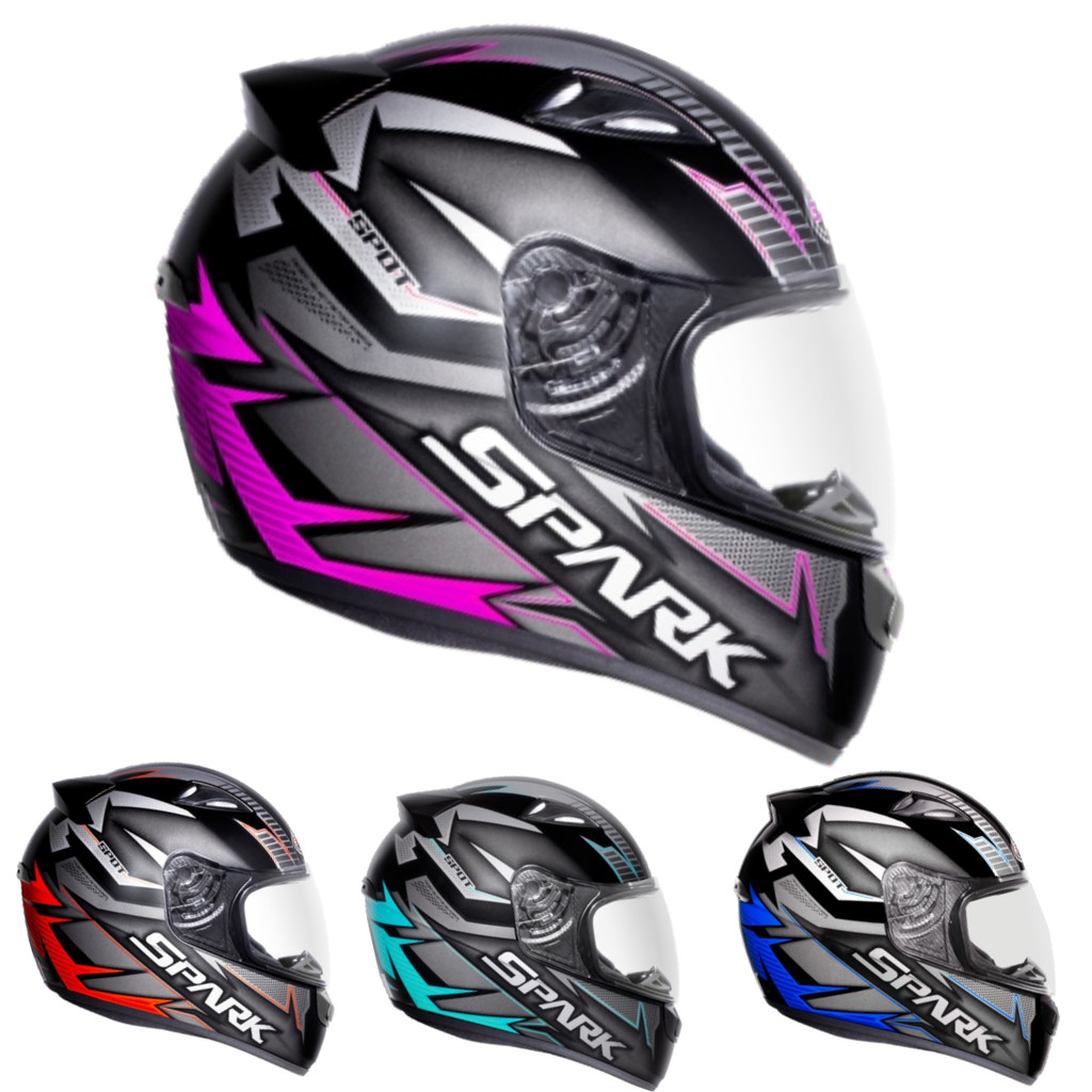 Capacete Fechado Ebf New Spark Moto Spot Masculino E Feminino Esportivo
