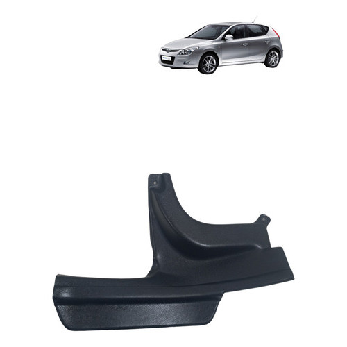Acabamento Soleira Traseira Lado Esquerdo Hyundai I30 2010 Preto