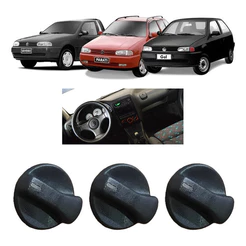 3 Botao Ar Painel Gol Parati Saveiro Bola G2 95 96 97 98 99