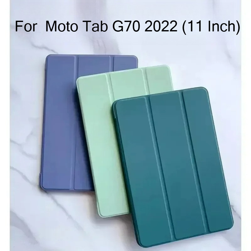 Para Motorola Moto Tab G70 2022 (11 Polegada) Auto Wake Stand Tablet Capa funda 