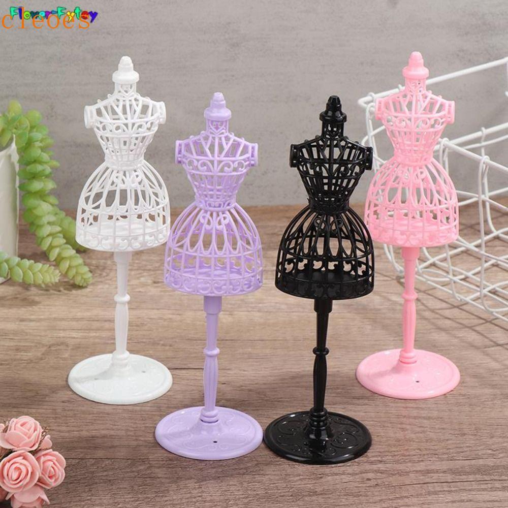 CLEOES Boneca Expositor Oco Cabide 1pc Manequim Fantasia Acessórios Roupas Rack