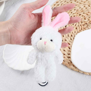 Kit10pç Chaveiro E Brinquedo Com Pingente Coelho De Pelúcia em Oferta na Shopee