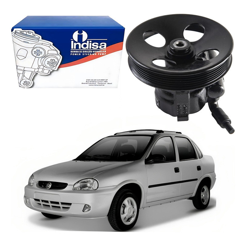 Bomba Direção Hidraulica Indisa Gm Classic 1.0 2006 A 2010