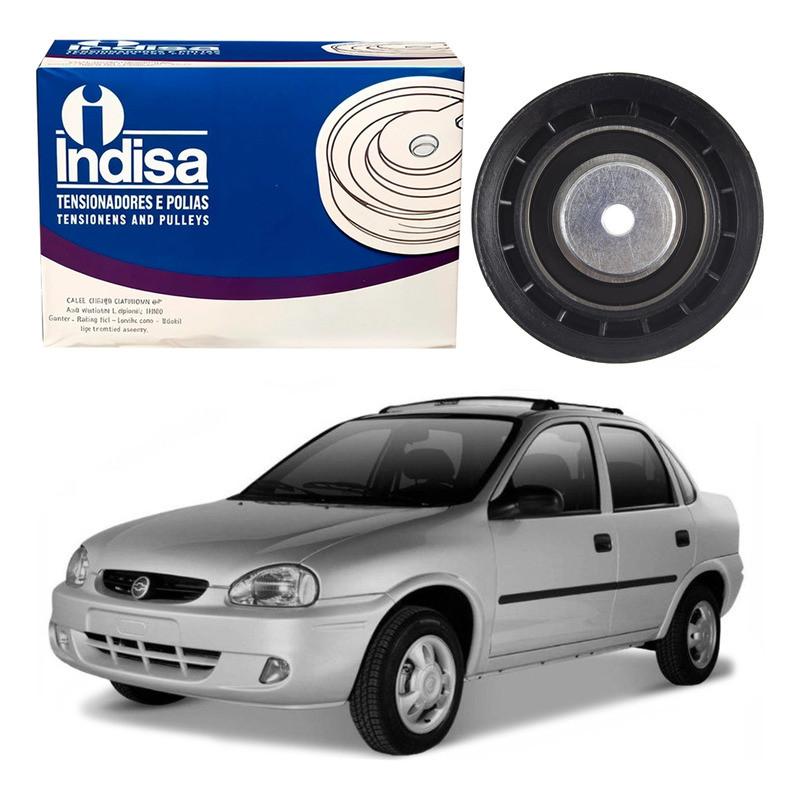Polia Alternador Corsa Classic 1.0 Com Ar 1997 A 2010