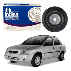 Polia Alternador Corsa Classic 1.0 Com Ar 1997 A 2010