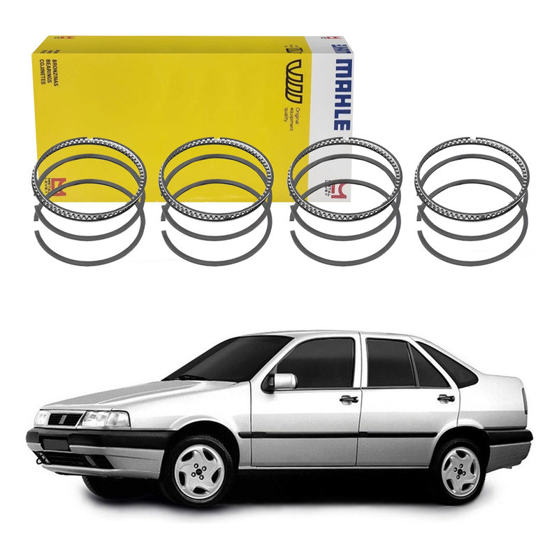 Jogo Anel Motor Std Tempra 2.0 8v Carburado 1992 A 1999