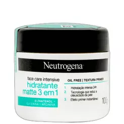 Neutrogena Face Care Matte 3 em 1 - Hidratante Facial 100g