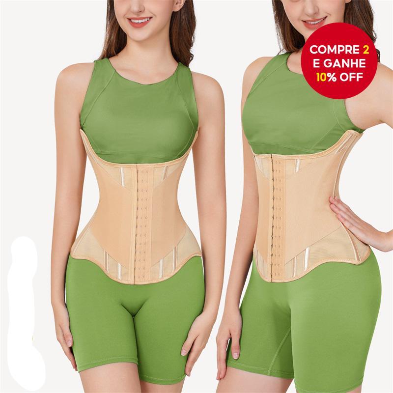 Cinta Modeladora Feminina de Cintura com Compressão para Emagrecimento e Controle da Barriga, Modelador Corporal em Oferta na Shopee
