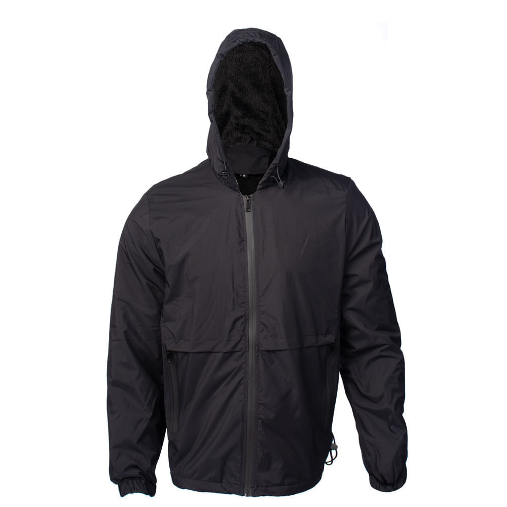 Corta Vento Masculino Sea Surf Forro Peluciado Preto em Oferta na Shopee