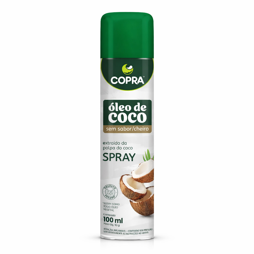 Óleo de Coco Spray Sem Sabor 100ml Copra