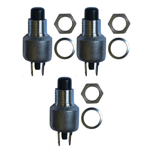 03 Botao de Partida e Buzina 12v Universal Dkw Leia A Descricao A003 Preto