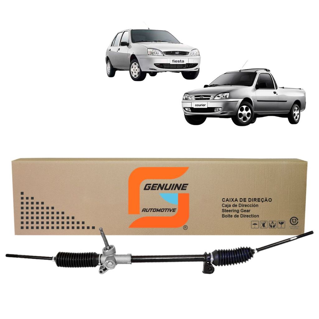 Caixa Direção Fiesta Nacional 1996 A 2001 Sistema Mecânico em Oferta na Shopee