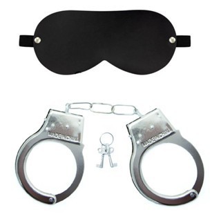 KIT Algemas SEX SHOP + Tapa Olho BDSM SEXY SHOP Para Casal em Oferta na Shopee