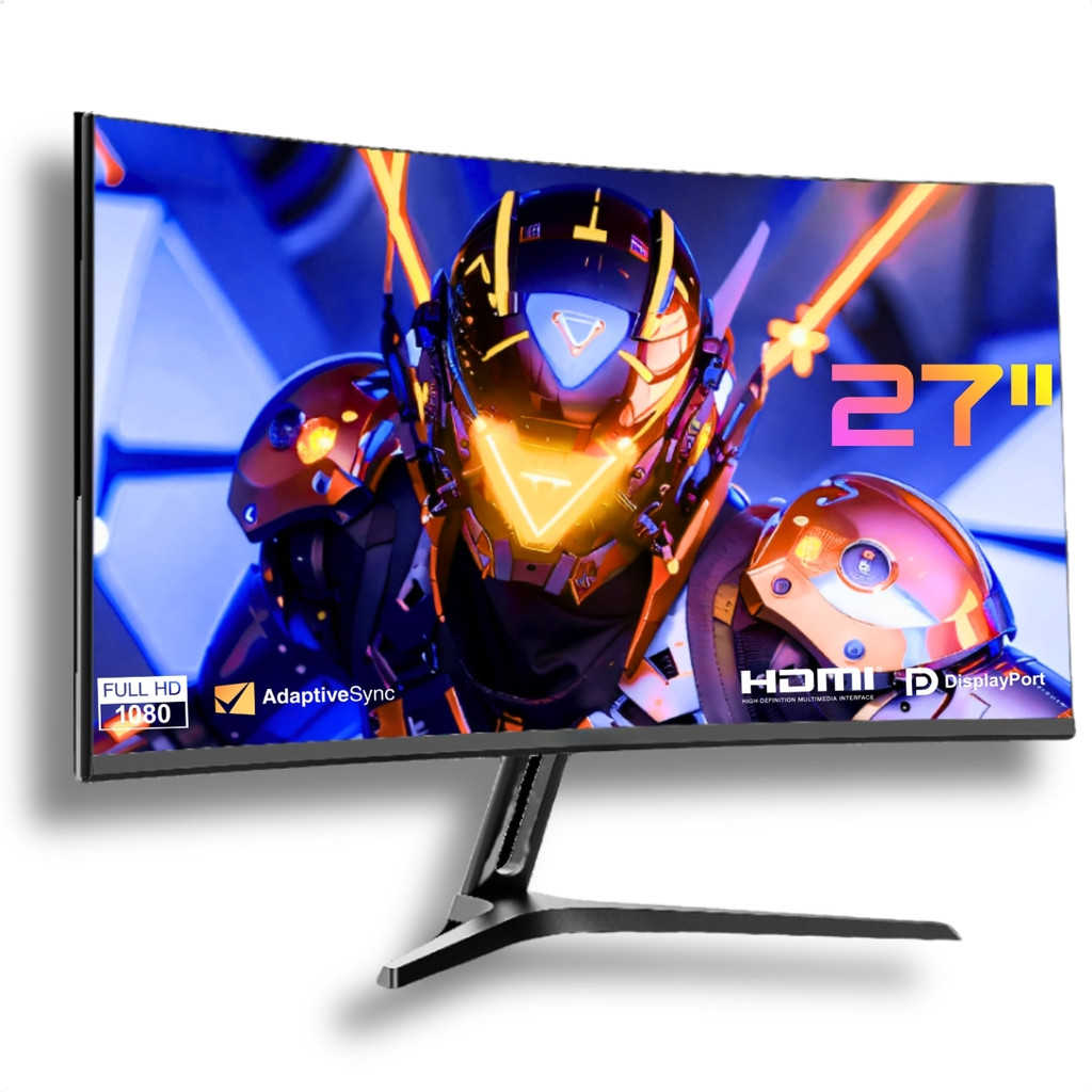Monitor Gamer Curvo 27" Full HD Duex Va 240Hz 1ms FreeSync G-Sync HDMI Dp Preto Dxmo27cf240s — R$ 1.073,97 em Shopee