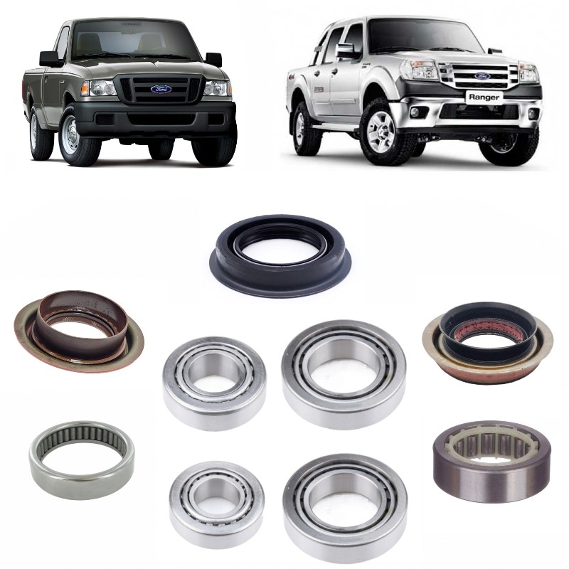Rolamentos Diferencial Dianteiro Ford Ranger 1997 até 2011 Kit