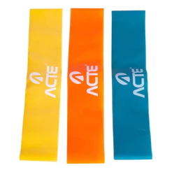 Kit Mini Band 3 Intensidades – Leve, Médio e Forte, Acte