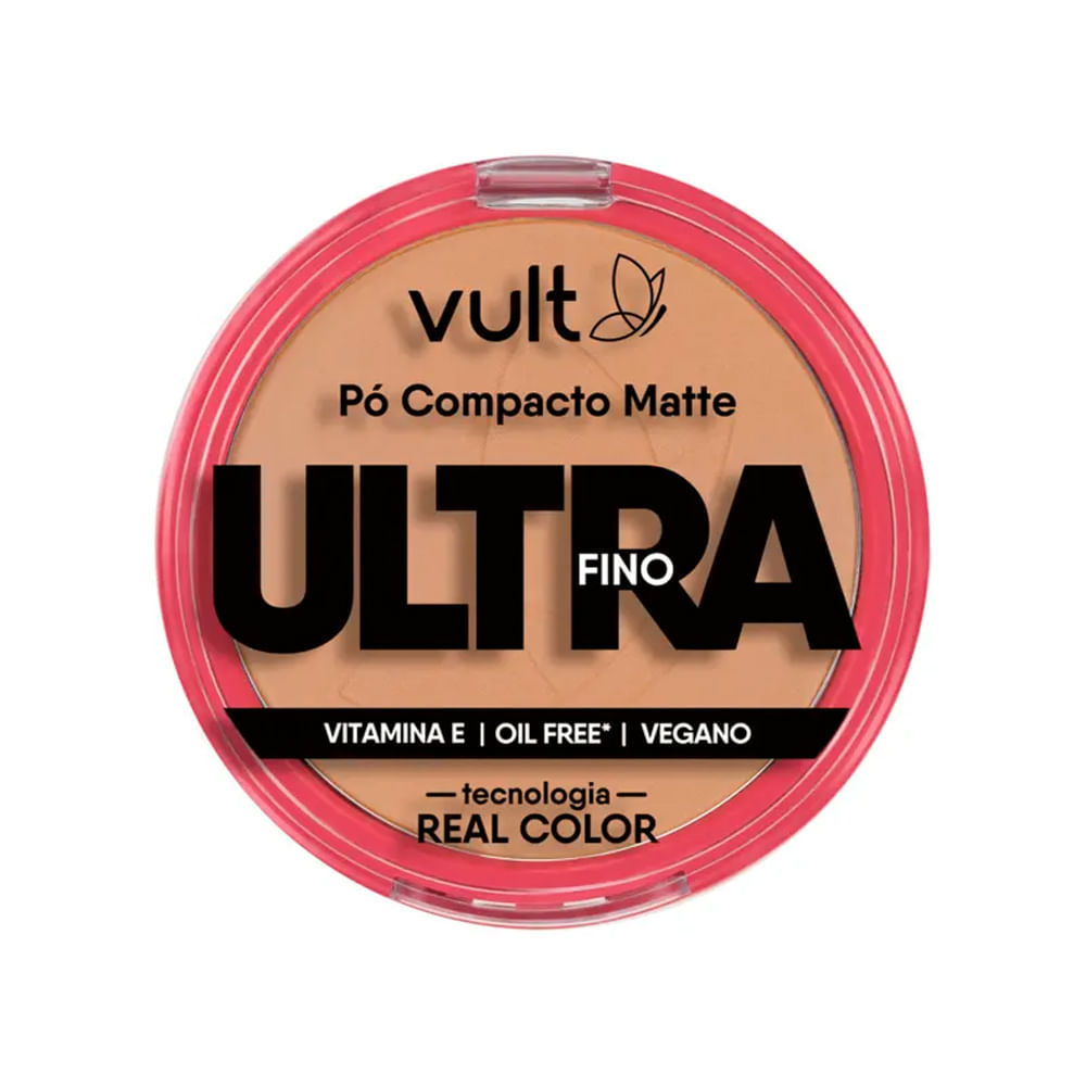 Pó Compacto Vult Matte Ultra Fino - V440 em Oferta na Shopee
