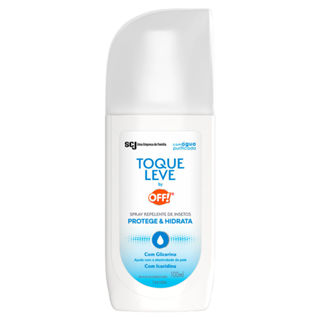 Repelente Off Toque Leve Protege e Hidrata Spray 100ml em Oferta na Shopee