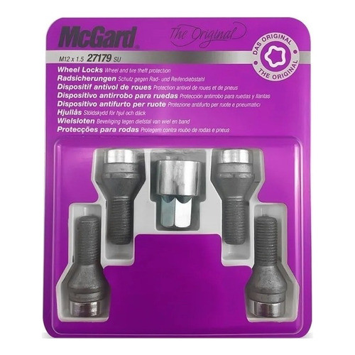 Parafuso Antifurto Roda Trava Mcgard Ssagyong Korando  2018