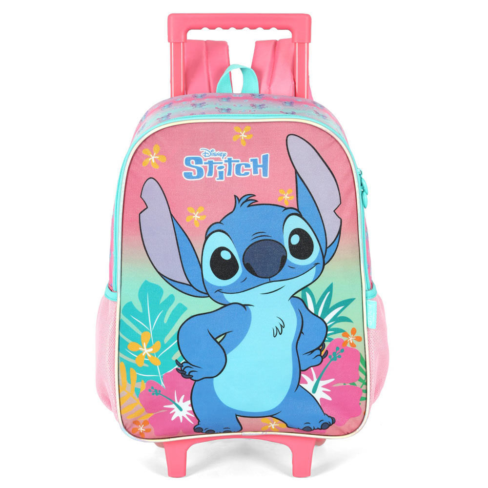 Mochila Com Rodas Stitch Ic42382Sc Luxcel em Oferta na Shopee