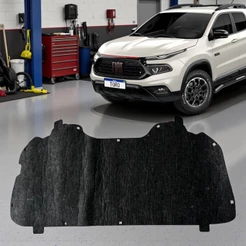 Manta Forro De Capô Termo Acustica Fiat Toro 2021 2022 2023 2024 2025 2026
