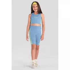 Top infantil menina esportivo Brandili Active