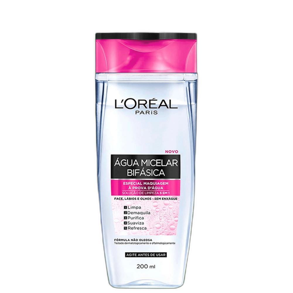L'oréal Paris Dermo Expertise Bifásica - Água Micelar 200ml em Oferta na Shopee