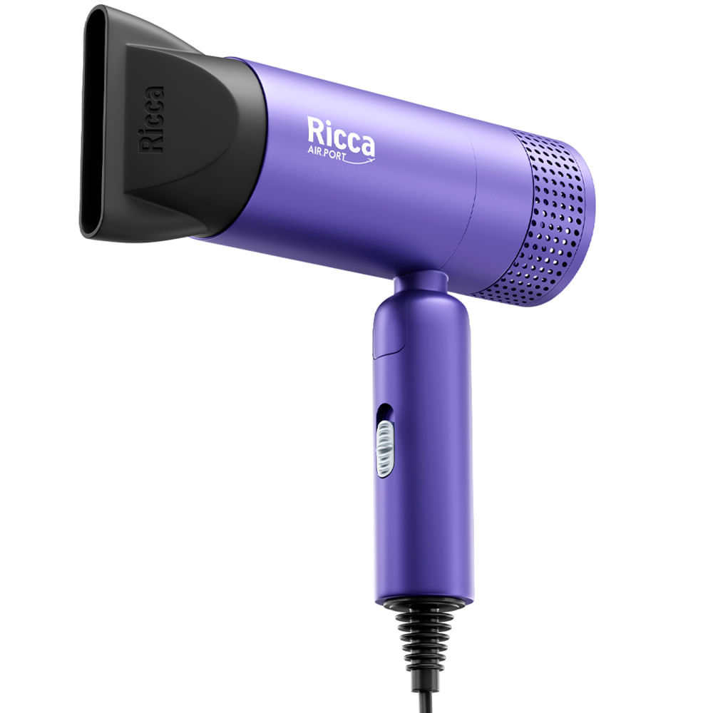 Secador De Cabelo Para Viagem Ricca Airport Bivolt em Oferta na Shopee