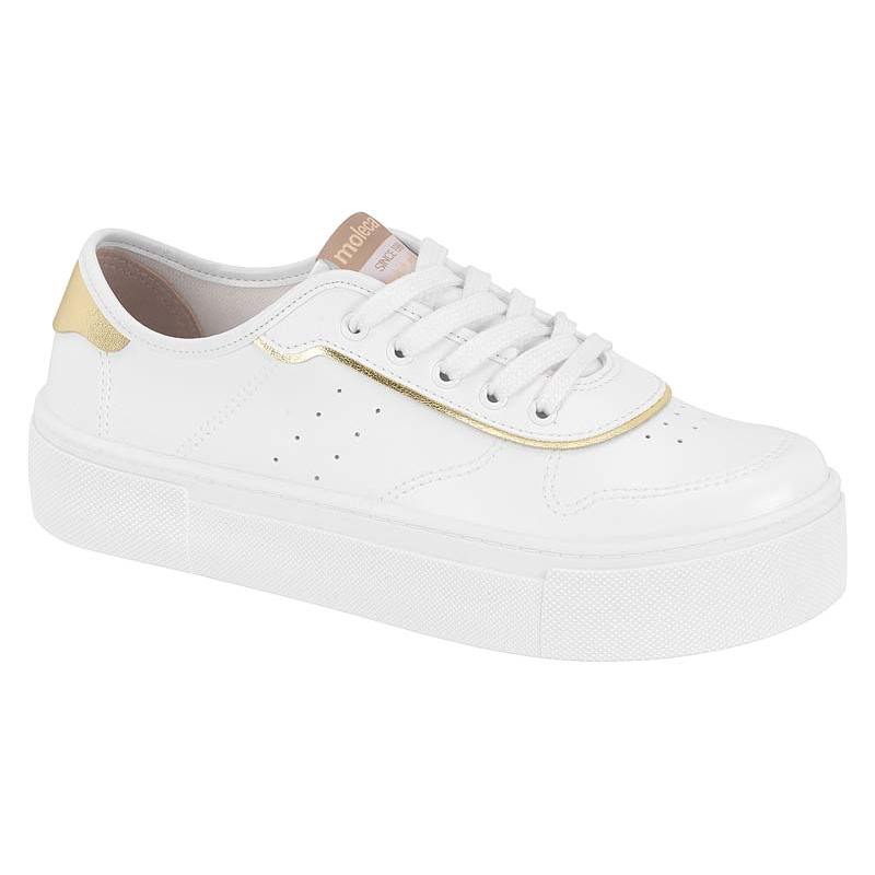 Tênis Feminino Estiloso Versátil Confortável Dia a Dia FlatForm Macio Mulheres M