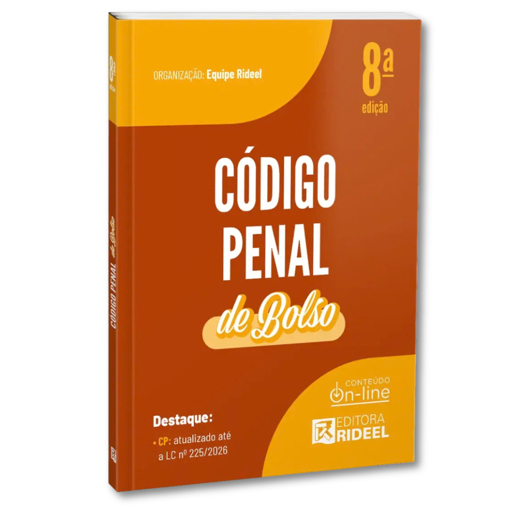 Código Penal De Bolso Rideel - 8ª Edição