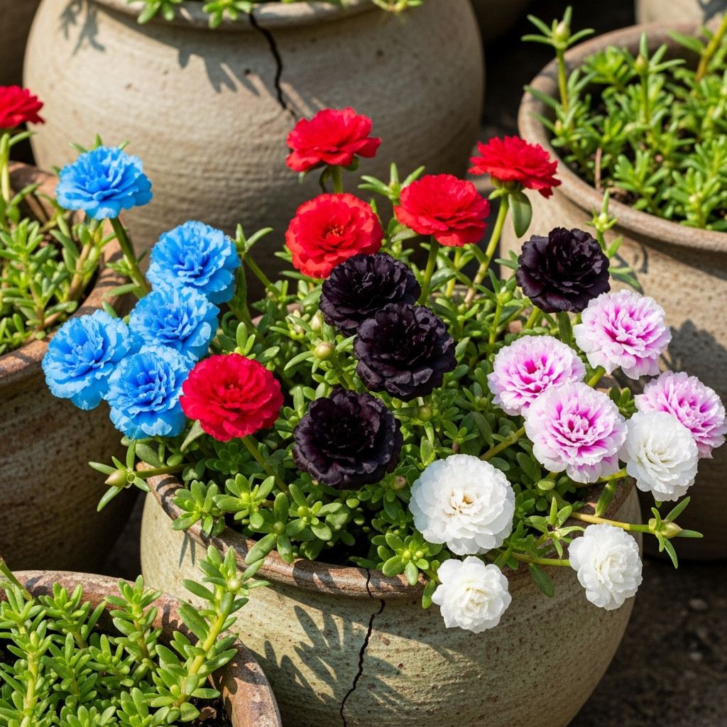 sementes de onze horas , cores sortidas