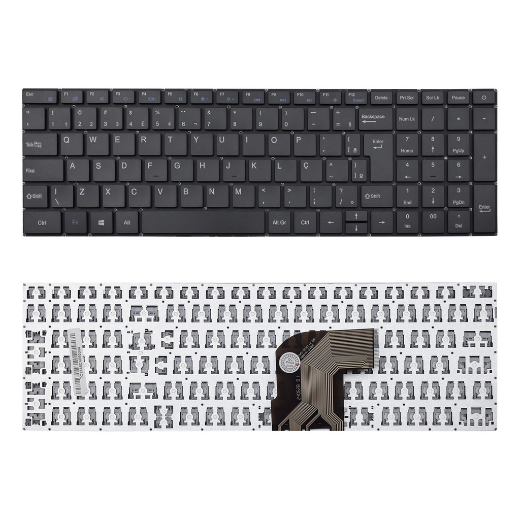 Teclado para Notebook Philco Part Number PNB15-6AP34H1W10 em Oferta na Shopee