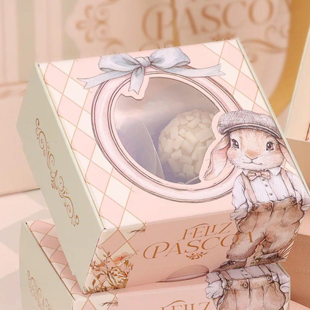 30 CAIXAS P/ 4 DOCES OU OVO 50G C/ VISOR RECORDAR 5479 ( PASCOA JANGO 2026 ) em Oferta na Shopee