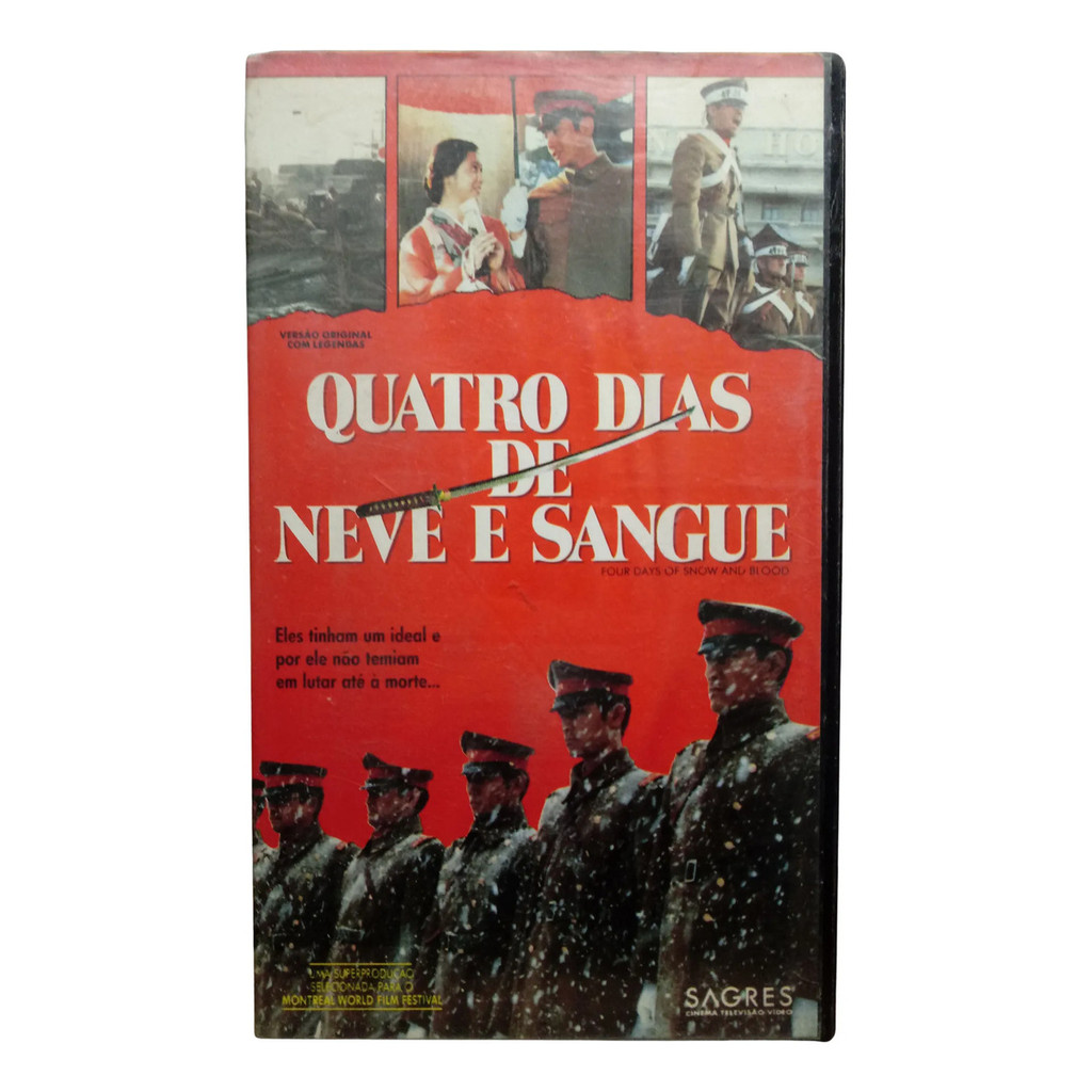 Vhs Quatro Dias De Sangue E Neve - Ken'ichi Hagiwara