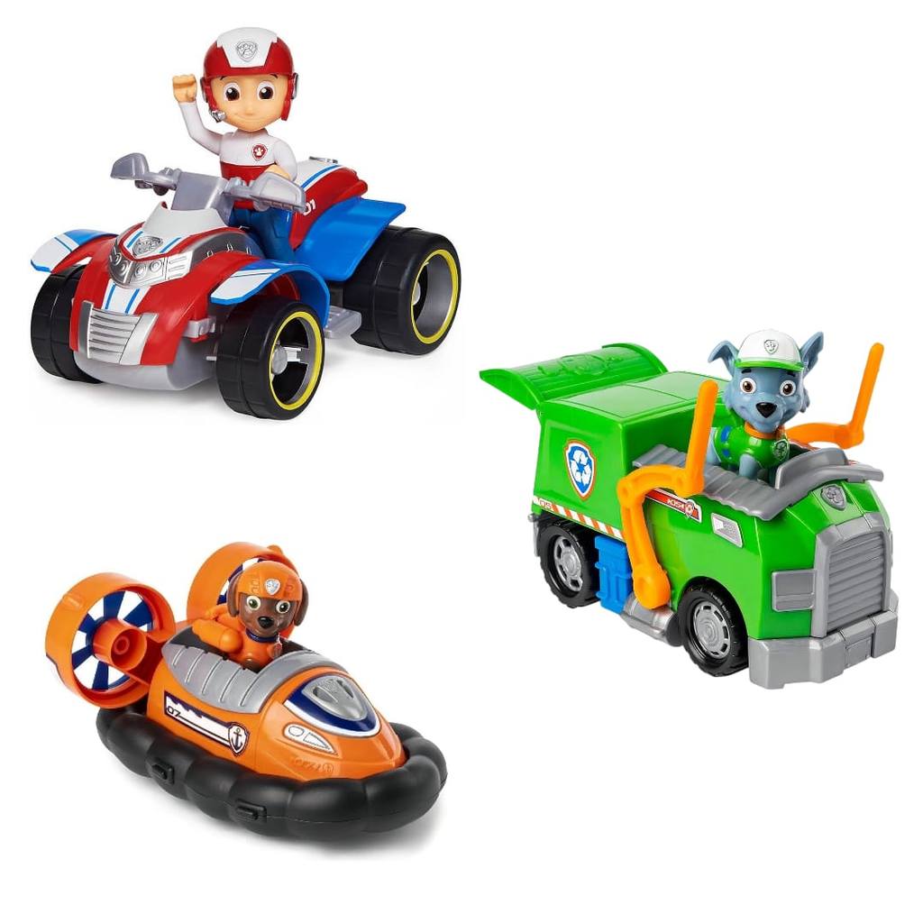 Patrulha Canina Boneco Brinquedo Ryder Zuma Rocky
