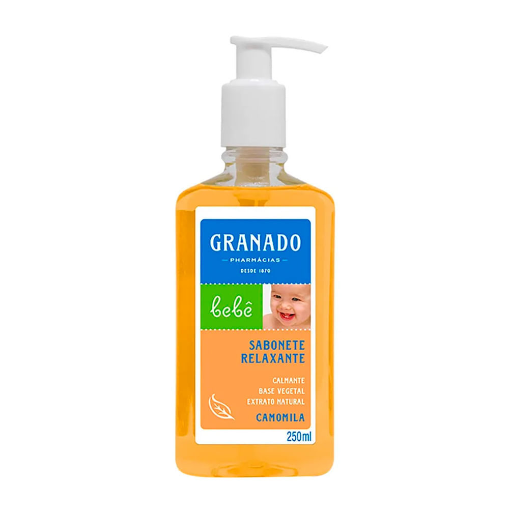 Sabonete Líquido Infantil Camomila Granado Bebê 250ml em Oferta na Shopee