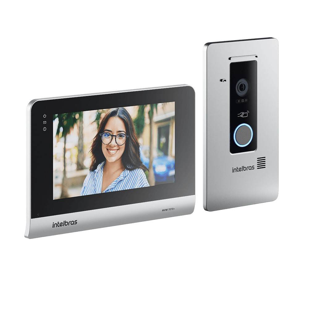 Videoporteiro Residencial IP Touch MVW 7070+ Intelbras