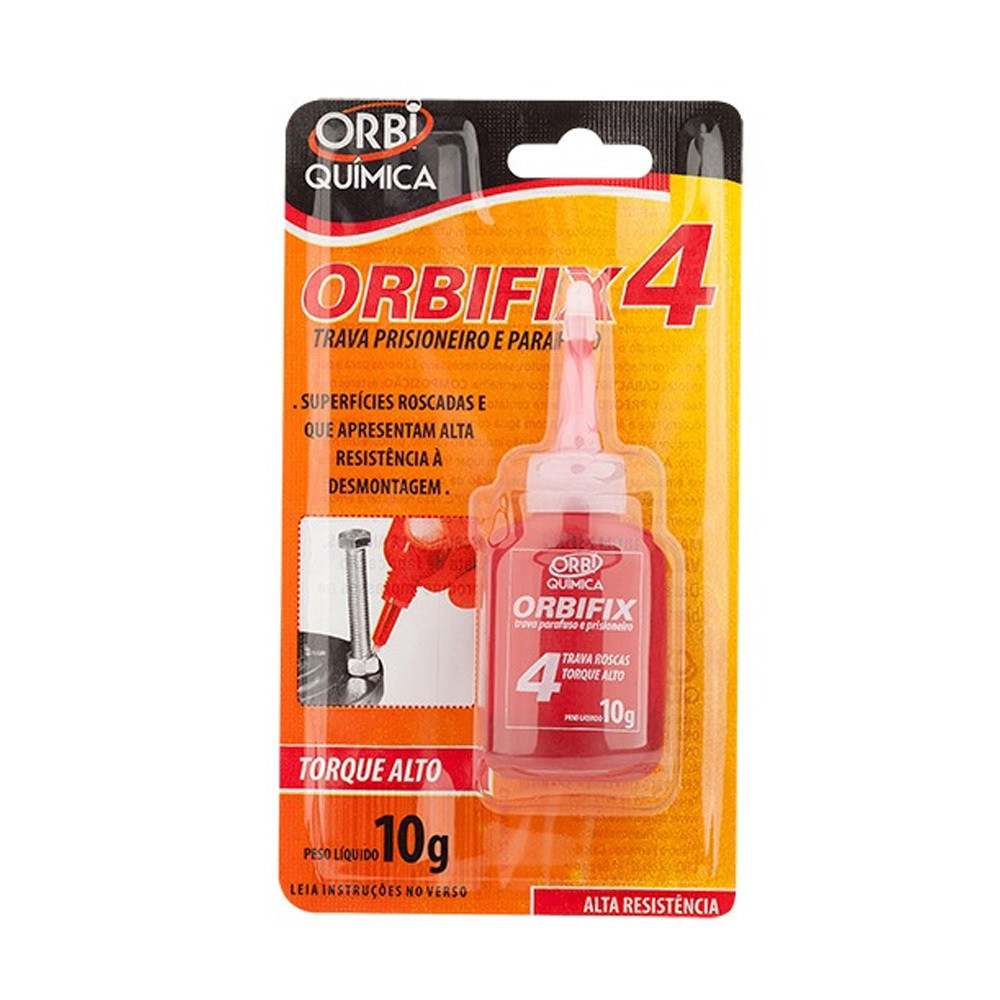 COLA TRAVA PARAFUSOS 10G ORBI QUÍMICA 4