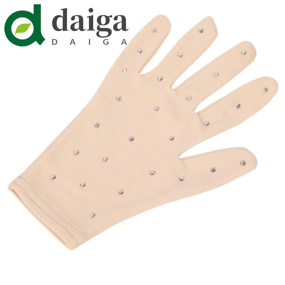 Luvas De Treinamento De Patinação No Gelo DAIGA , Pulso Brilhantes Para Artística , Tamanho Médio