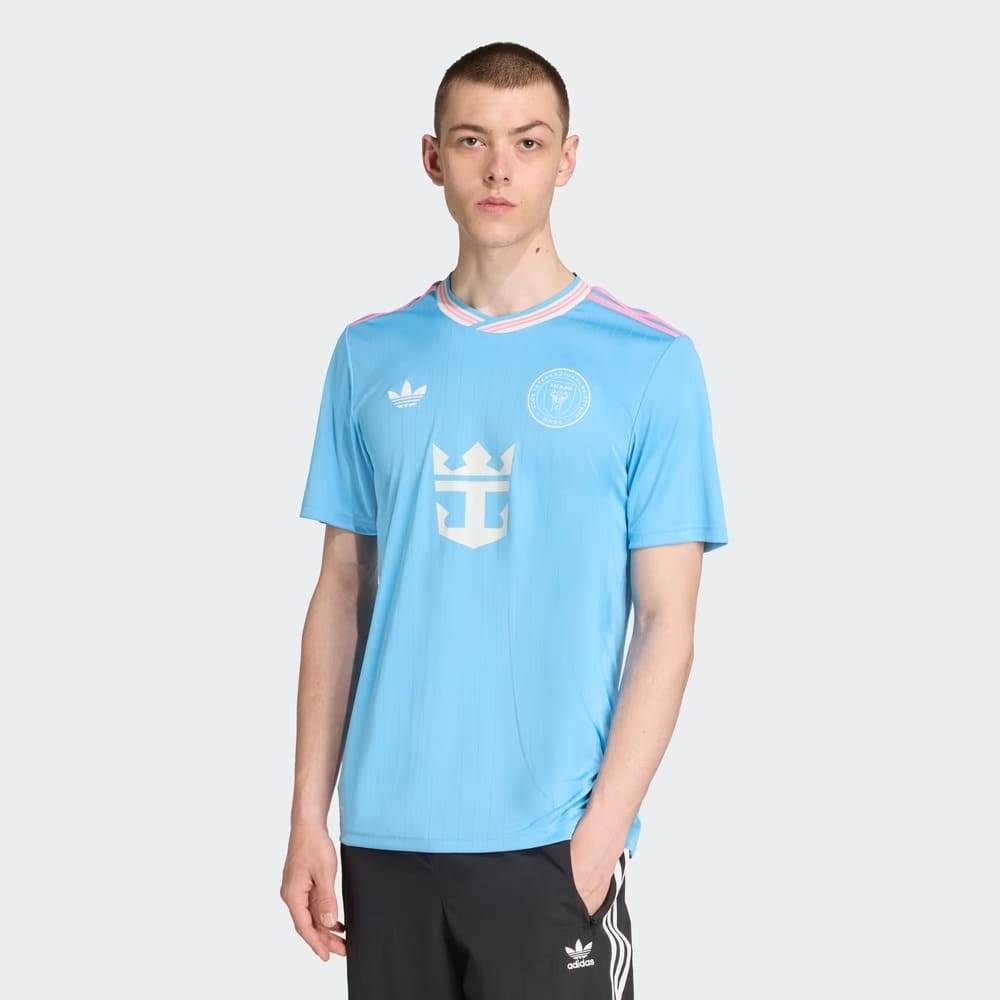 Camisa Inter Miami III Adidas 25/26 Messi 10 Azul Oficial + NF