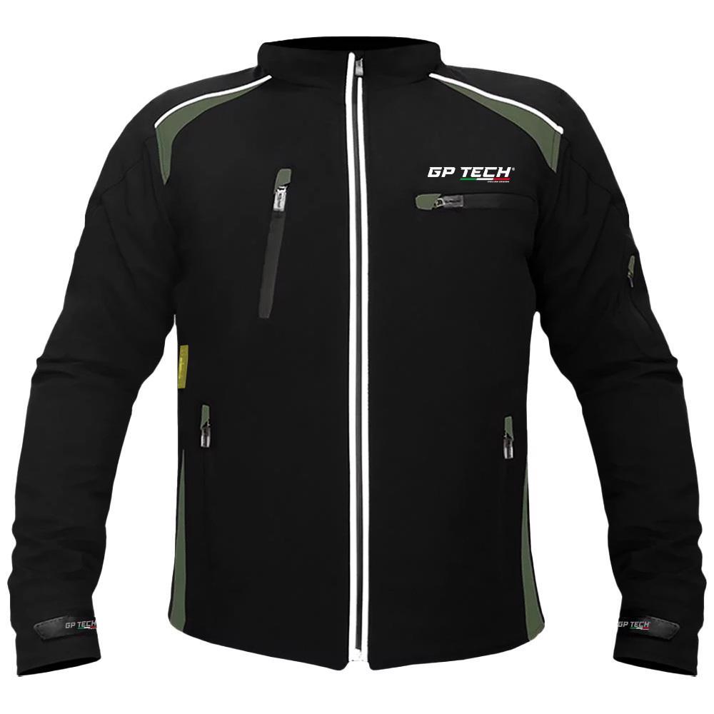 JAQUETA GP TECH SOFT CASUAL RESISTENTE À ÁGUA CINZA