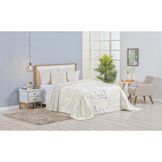 COBERTOR ESTAMPADO COM SHERPA SOLTEIRO/QUEEN/KING Manta Sherpa 180 g/m2 - 100% Poliéster