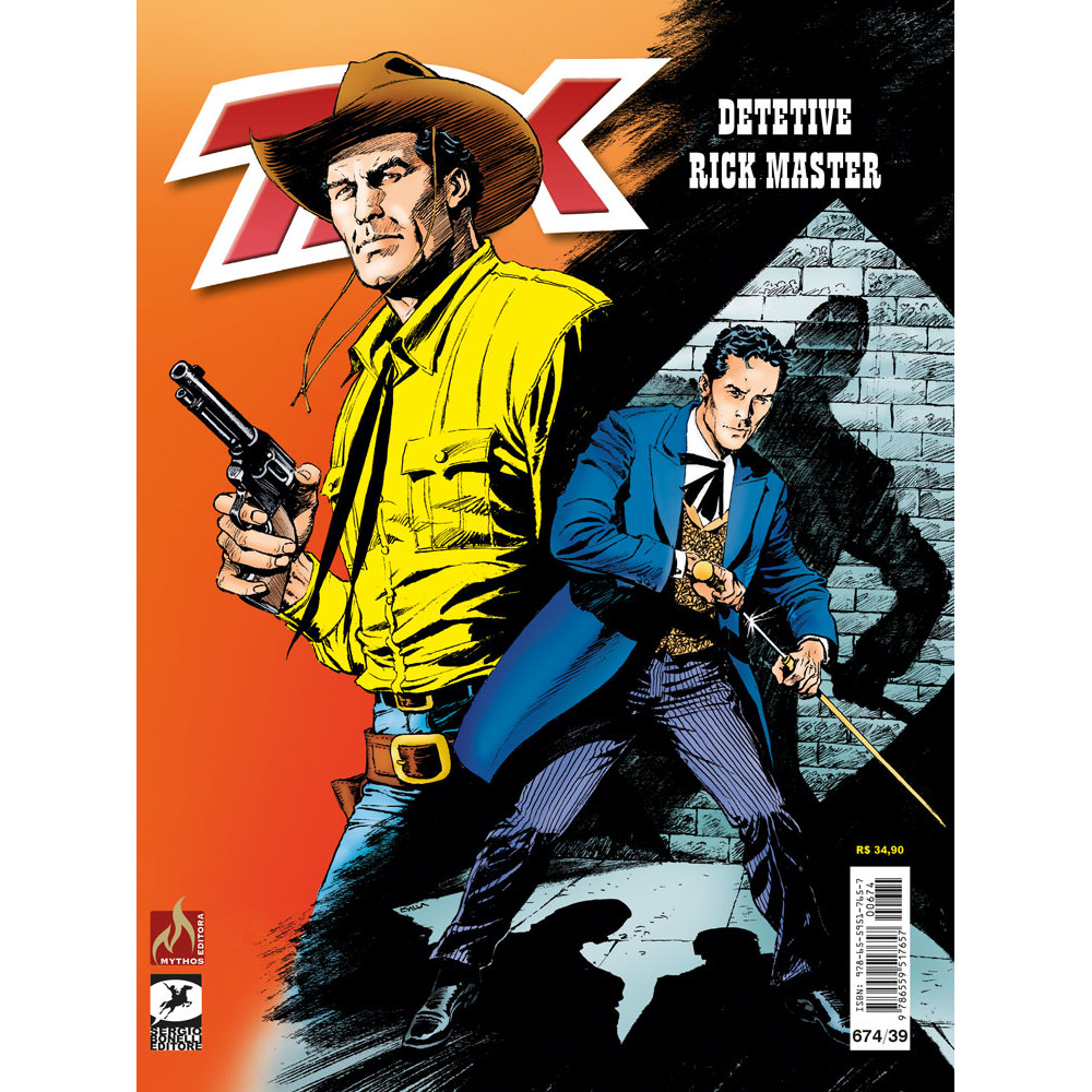 Capa do livro Comics - Tex 674 - Mythos Editora