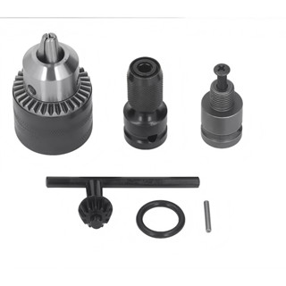 Kit6 Mandril com Chave +  Haste Soquete Adaptador Quadrado Chave De Impacto 1/2Pol Bits 1/4 Engate Rápido Parafusadeira em Oferta na Shopee