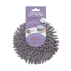 Refil chenile tira pó para mop giro fit – Simplo