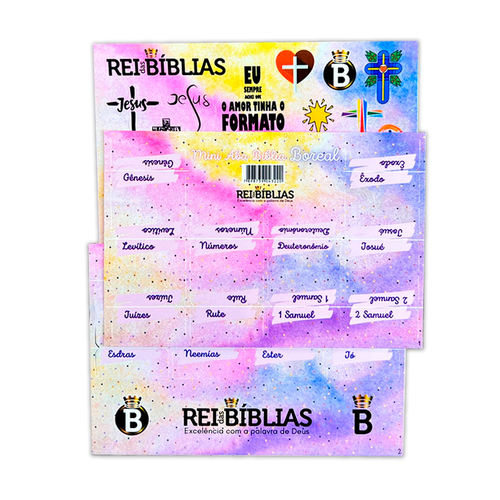 Abas Adesivas Para Bíblia - Marcador Índice - Mini Aba Boreal em Oferta na Shopee