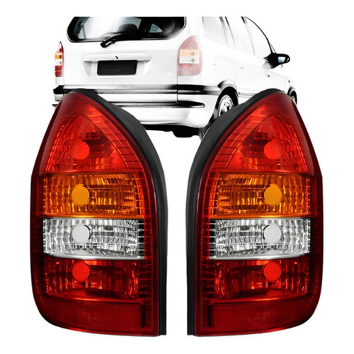 Par Lanterna Traseira Zafira 99 2000 2001 2002 2003 Tricolor em Oferta na Shopee