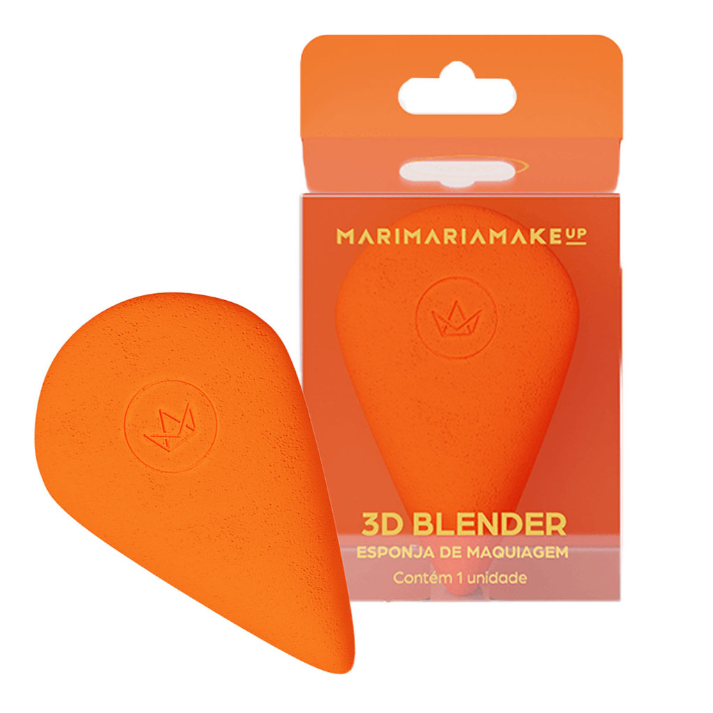 Esponja de Maquiagem Mari Maria Makeup Ginger Blender 3D