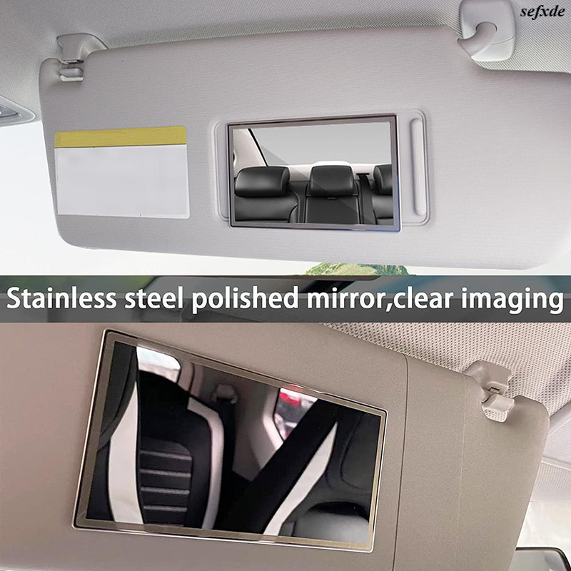 Interior Do Carro Sunvisor Espelho Portátil Maquiagem Sol-Sombreamento Cosmético Auto Viseira De Solar