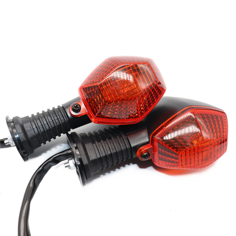 Sinais De Mudança De Direção Para Motocicleta Âmbar 2 Fios 12V , Luz Indicadora SUZUKI GSF 600 650 1200 1250 N/S Bandit 